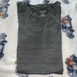 Mens Black & Gray Tek Gear M T- Shirts